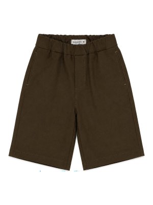 MANUEL RITZ : Trousers Shorts - Bermuda shorts with elasticated waist