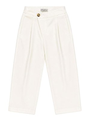 MANUEL RITZ : casual trousers - Trousers with off-center closure