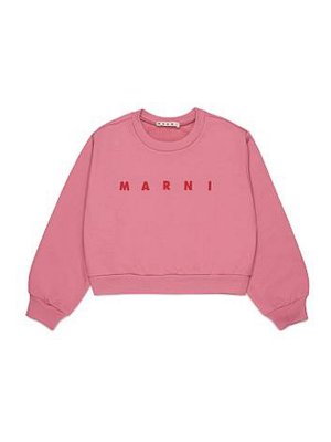 Marni: Sweatshirts und Pullover - Sweatshirt - Nude