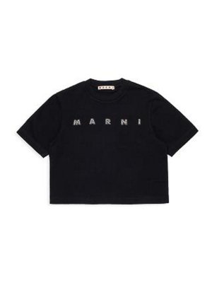 Marni: T-shirts - T-Shirt - Schwarz