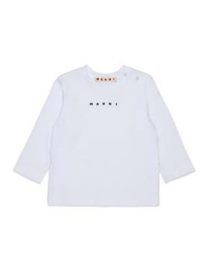 Marni: t-shirt - T-Shirt Con Logo