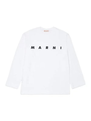 Marni: T-shirts - T-Shirt - Blanc