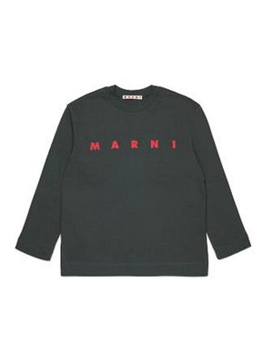Marni: T-shirts - T-Shirt - Grau