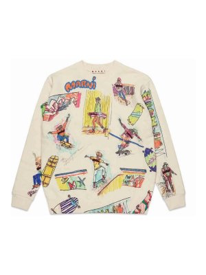 Marni: クルーネック - クルーネック - クリーム