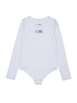 MM6 MAISON MARGIELA: Tops & Débardeurs - Top - Blanc
