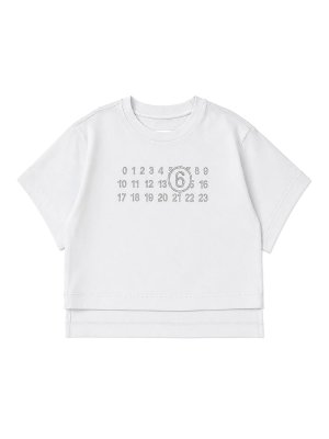MM6 MAISON MARGIELA: T-shirts - T-Shirt - Blanc