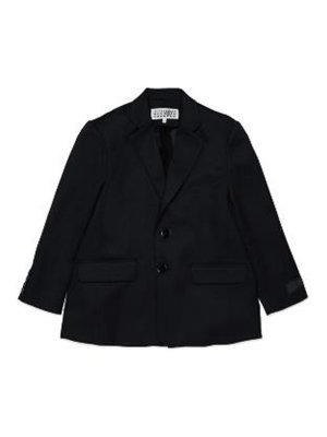 MM6 MAISON MARGIELA: カジュアルジャケット - カジュアルジャケット - 黒
