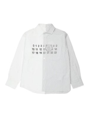 MM6 MAISON MARGIELA: Hemden - Hemd - Weiß