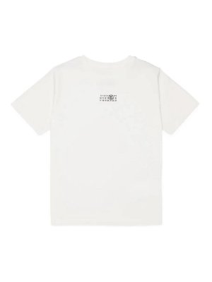 MM6 MAISON MARGIELA: T-shirts - T-Shirt - Blanc