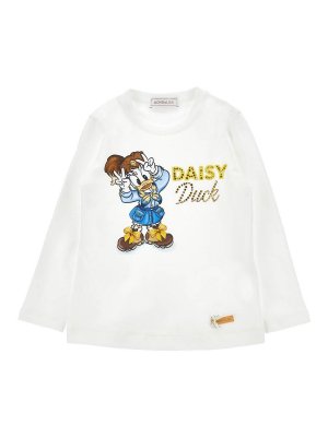 MONNALISA: Camisetas - Camiseta - Crema