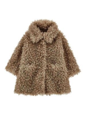 MONNALISA: Pelz und Shearling - Pelz - Braun