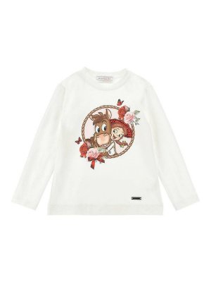 MONNALISA: Camisetas - Camiseta - Blanco