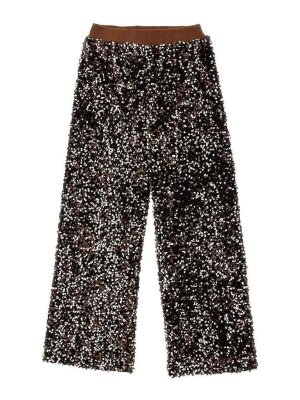 MONNALISA: Pantalons casual - Pantalons Décontractés - Marron