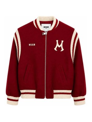 M.S.G.M. KIDS: Vestes casuals - Veste Casual - Rouge