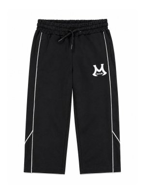 M.S.G.M. KIDS: Pantalons casual - Pantalons Décontractés - Noir
