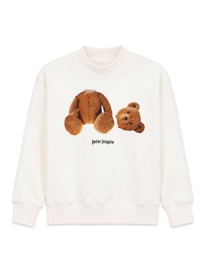 Palm Angels: T-shirts - T-Shirt - Crème