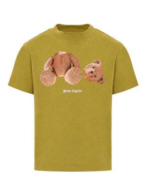 Palm Angels: T-shirts - T-Shirt - Vert