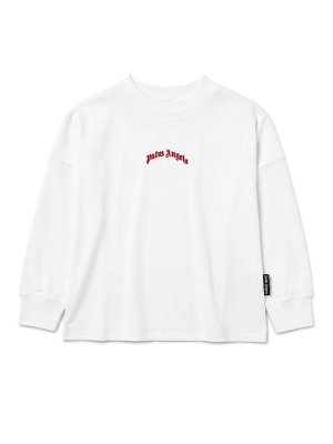 Palm Angels: T-shirts - T-Shirt - Crème