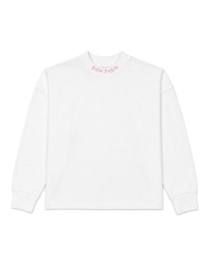 Palm Angels: T-shirts - T-Shirt - Crème