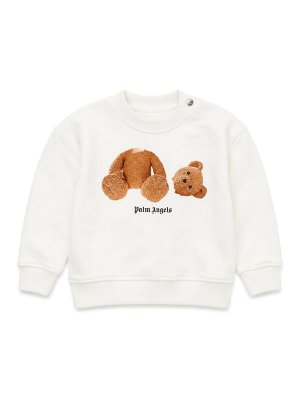 Palm Angels: Sweatshirts & Pulls - Sweat-Shirts - Crème