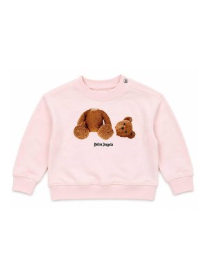 Palm Angels: スウェット＆セーター - スウェットシャツ/セーター - ヌードカラー
