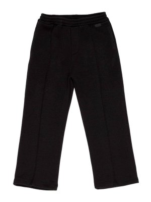 Paolo Pecora: Pantalons casual - Pantalons Décontractés - Noir