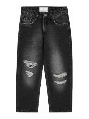 PHILIPP PLEIN: Straight Leg Jeans - Straight Leg Jeans - Schwarz