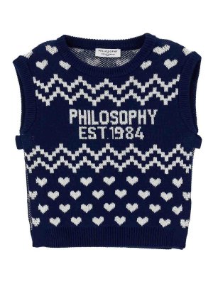 Philosophy di Lorenzo Serafini: crew necks - Sleeveless pullover