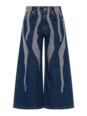 ROBERTO CAVALLI: Jeans à jambe droite - Jean Droit - Bleu