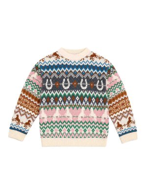 STELLA McCARTNEY: crew necks - Pullover with embroidery