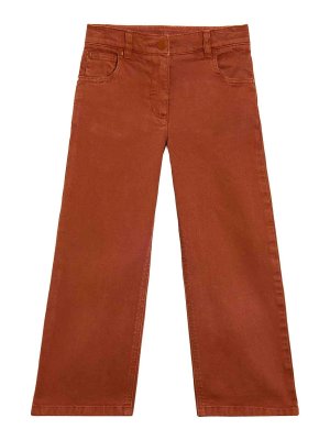 STELLA McCARTNEY: Jeans à jambe droite - Jean Droit - Marron