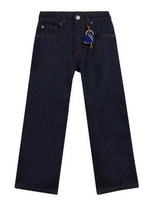 STELLA McCARTNEY: jeans dritti, a sigaretta - Jeans Con Charms
