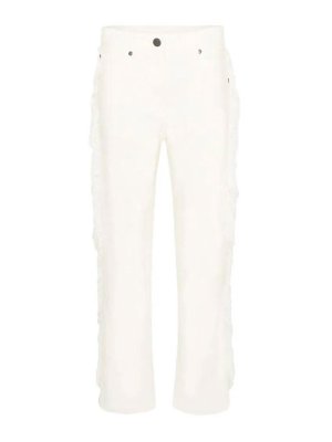 STELLA McCARTNEY: Jeans à jambe droite - Jean Droit - Crème