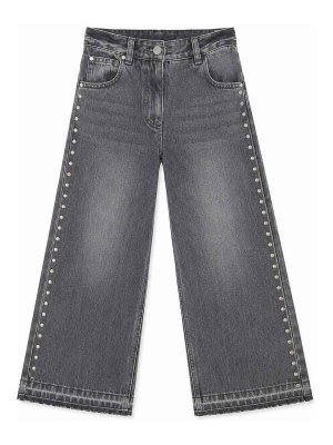 STELLA McCARTNEY: Jeans à jambe droite - Jean Droit - Gris