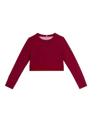 STELLA McCARTNEY: T-shirts - T-Shirt - Dunkelrot