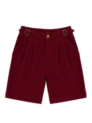 LULU BY MISS GRANT: pantaloni shorts - Bermuda Con Pinces