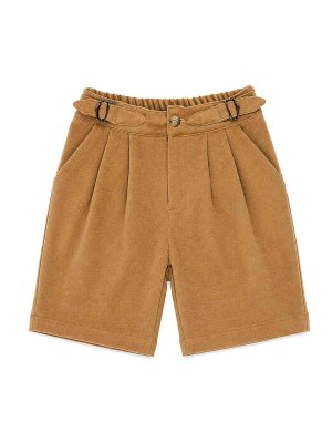 LULU BY MISS GRANT: pantaloni shorts - Bermuda Con Pinces