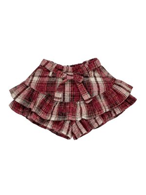 LULU BY MISS GRANT: Shorts - Short - Rouge Brun