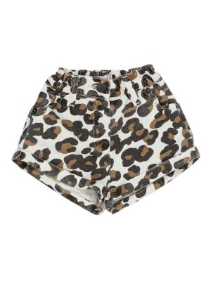 LULU BY MISS GRANT: pantaloni shorts - Shorts Con Stampa