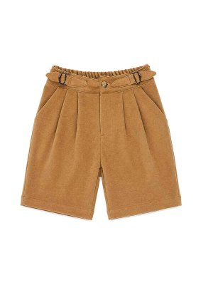 LULU BY MISS GRANT: pantaloni shorts - Bermuda Con Pinces