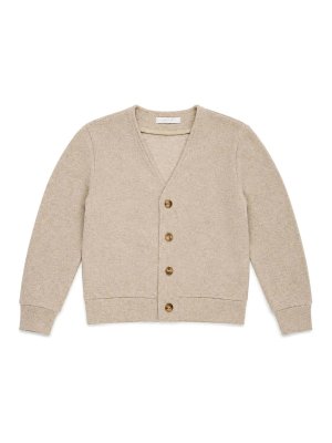LULU BY MISS GRANT: Cardigans - Cardigan - Beige