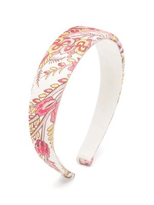 ETRO: Accessoires pour cheveux - Bandeau avec imprimé