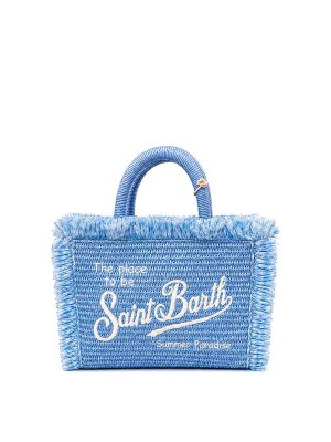 MC2 SAINT BARTH: borse a tracolla - Borsa Mini In Paglia