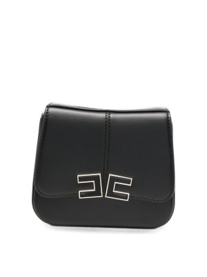 ELISABETTA FRANCHI: トートバッグ - トートバッグ - 黒