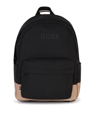 Hugo Boss: バックパック - バックパック - 黒