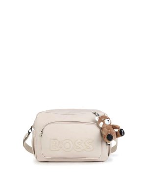 Hugo Boss: shopper - Borsa Fasciatoio Con Logo
