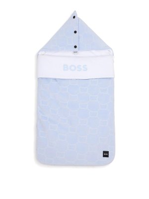Hugo Boss: Mantas y Colchas - Manta - Azul Claro