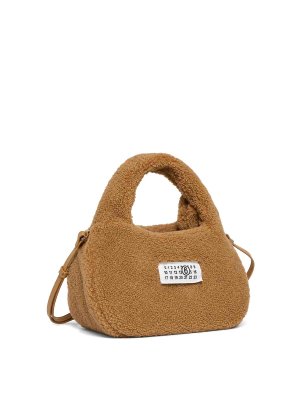MM6 MAISON MARGIELA: Sacs portés épaule  - Sac Porté Épaule - Beige