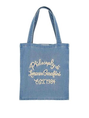 Philosophy di Lorenzo Serafini: Bolsos Shopping - Bolso Shopping - Azul