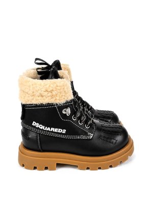 DSQUARED2: Bottes - Bottes - Noir